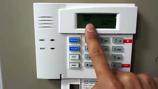 How to bypass an open zone a Honeywell security system