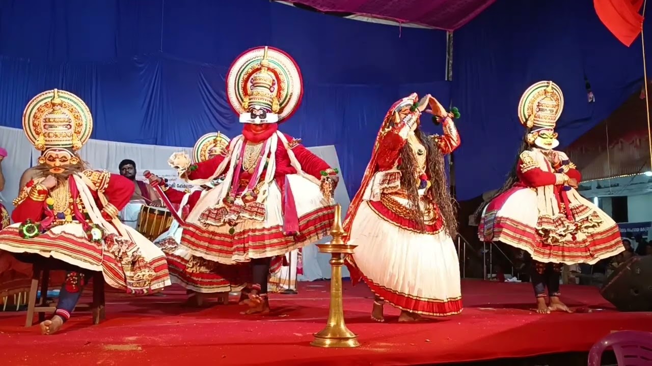 Duryodhanavadham kathakali   @ ambalapuzha temple