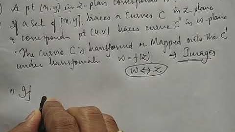 18MAT41 Module 2 Conformal transformation