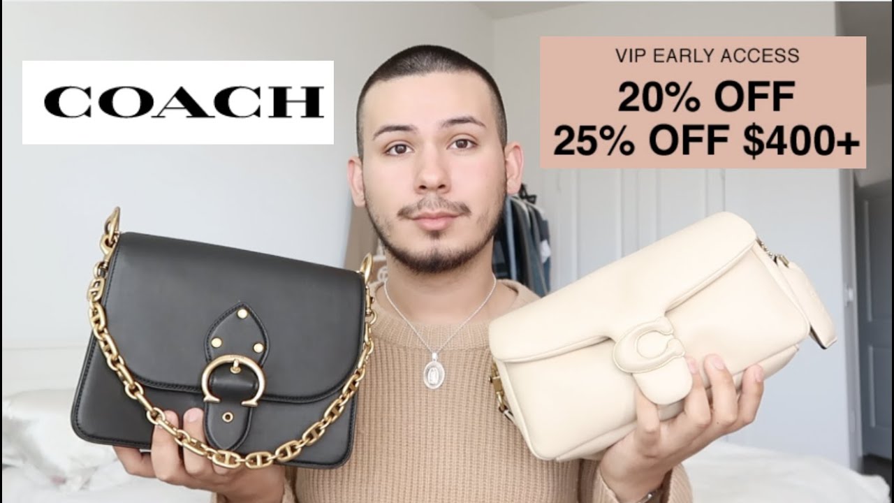 COACH SALE FALL EVENT | TABBY & BEAT BAGS INCLUDED - YouTube