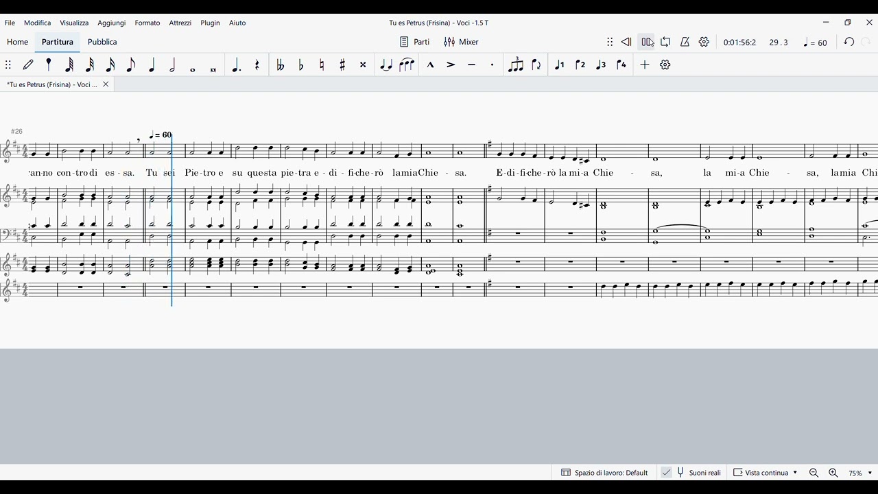 New   Tu es Petrus Frisina   Soprano