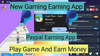 Cash Run App || New Gaming Earning App|| Best Paypal Earning App Today|| screenshot 5