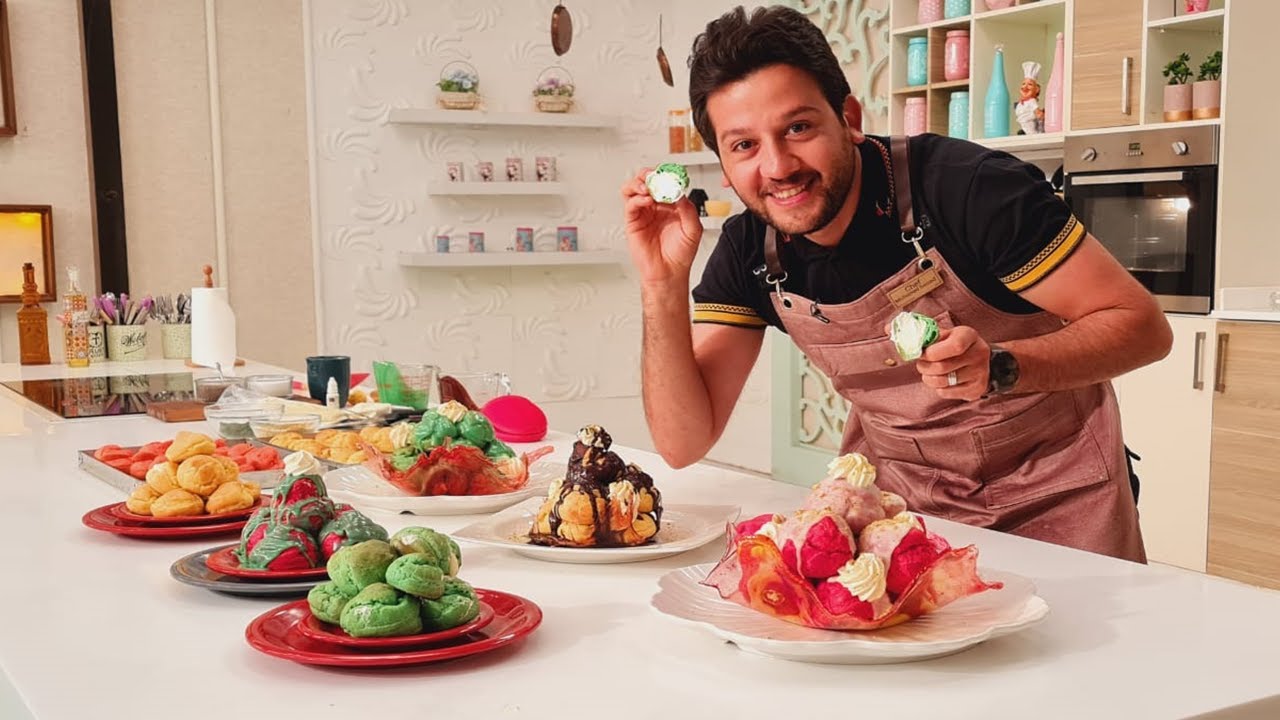 المطعم مع الشيف محمد حامد | طريقة عمل عجينة الشو - باسكيت كراميل