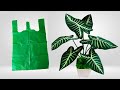 Diy tutorial cara membuat tanaman dari plastik kresek  how to make plant from plastic bag