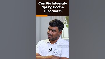 Java Interview Question | How to Integrate Spring Boot & Hibernate? | #shorts #kiransir