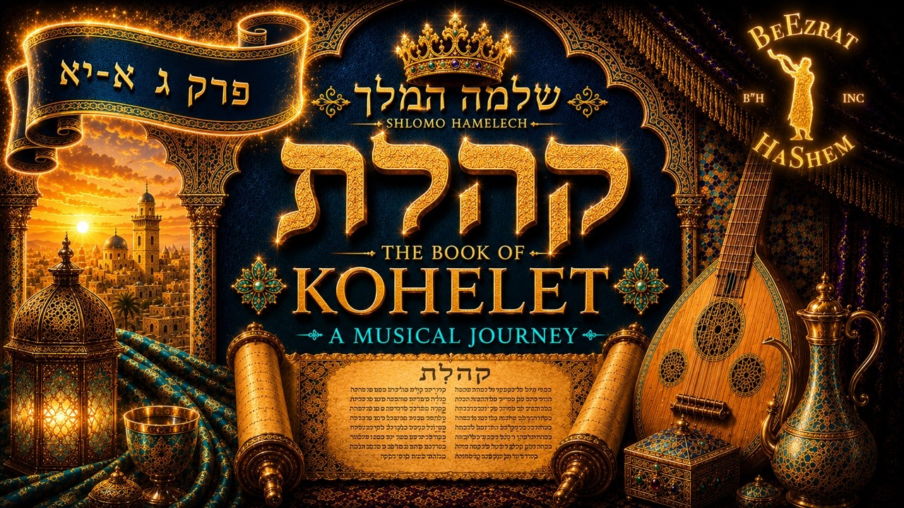 לכל זמן ועת - קהלת פרק ג': א'-י"א | Jewish Music