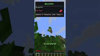 Speedrunning raw beef in minecraft | Speedrunning everything #18