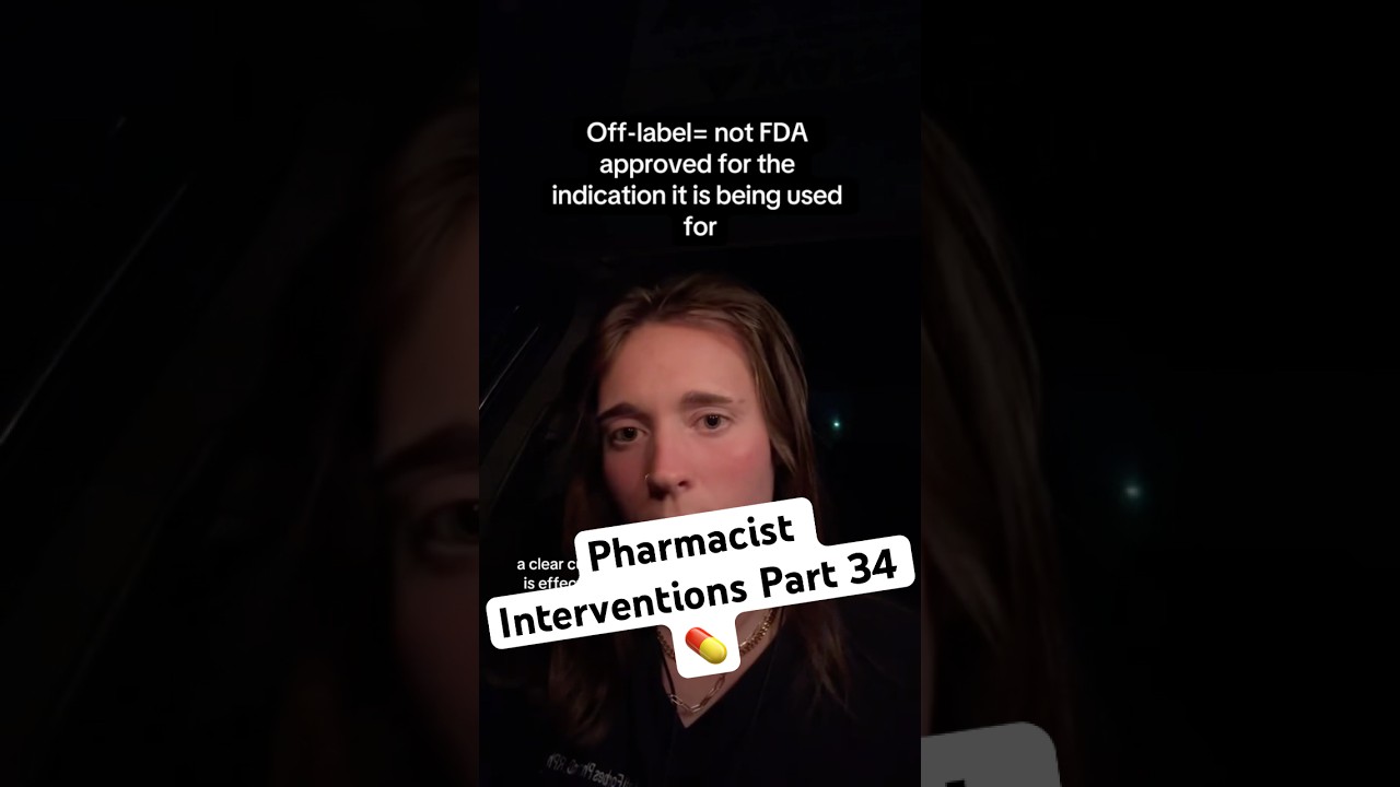 Pharmacist Interventions Part 34 💊 