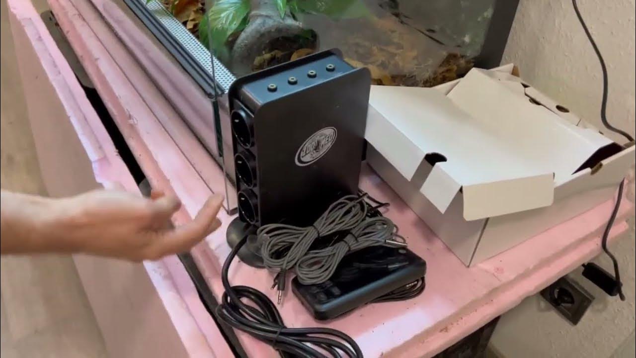 ChameleonFarm Fullos Terrárium ZooMed Environmental Control Center