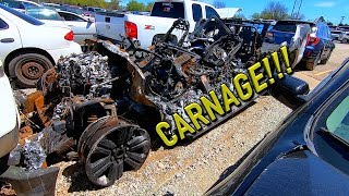 Copart Walk Around + Carnage 4-9-19