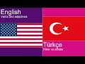 🇺🇸🇹🇷 Learn Turkish while you sleep - 1000 verbs and adjectives (Part 9/10)