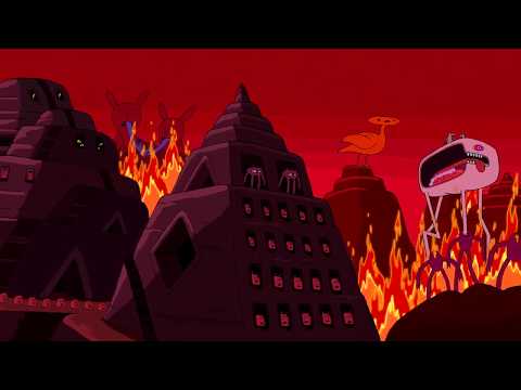 Adventure Time - Scenery in the Nightosphere