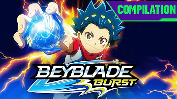 Every Beyblade Theme Song | Compilation | @disneyxd