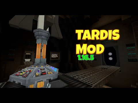 видео: #Обзор модов Майнкрафт # 1.2  TARDIS MOD 1.16.5