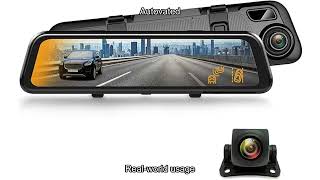 REXING M2 Dash Cam Review: Is the 12” Touch Screen & Advanced Safety Worth the Investment?