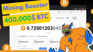 Best Free  Bitcoin Mining Booster NiceHash  | Miner Software Pc 2025 (No GPU Needed)