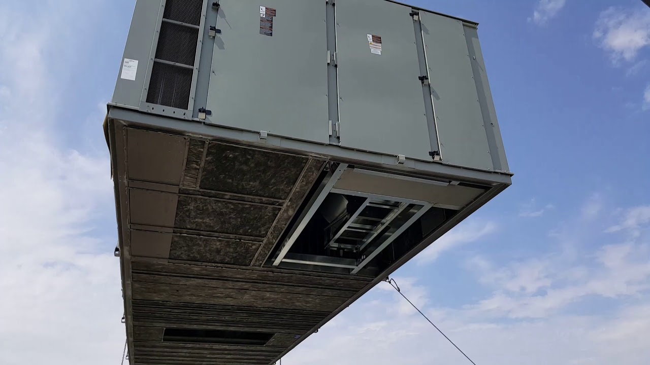 Matrix plumbing &mechanical 80 ton package replacement