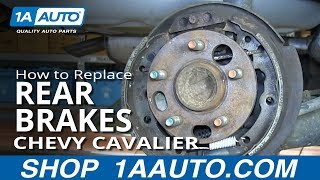 Rear Brake Drum Shoes And Spring Kit For Chevrolet Cavalier Pontiac Sunfire