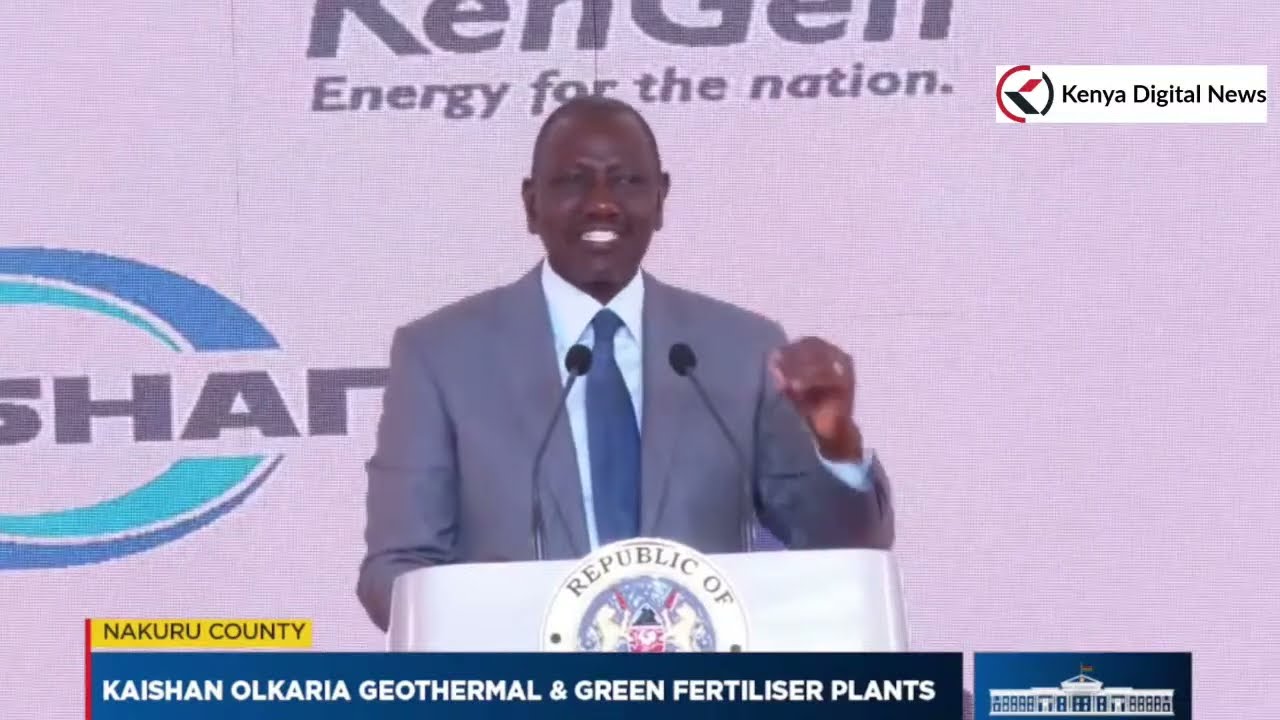 Kenya is a third world country by mistake, it should be a first world country, President Ruto