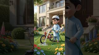 Pani Zaya Na Karo 💧 | Islamic Moral Story for Kids | Allah Ki Nemat ❤️ #Shorts #trending #viral