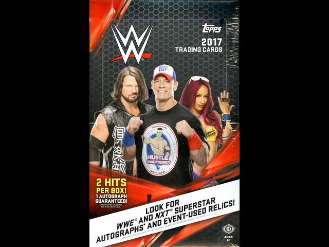 4 2017 Topps WWE NXT Wrestling Trading Cards Retail 72+1 Relic Blaster Box LOT