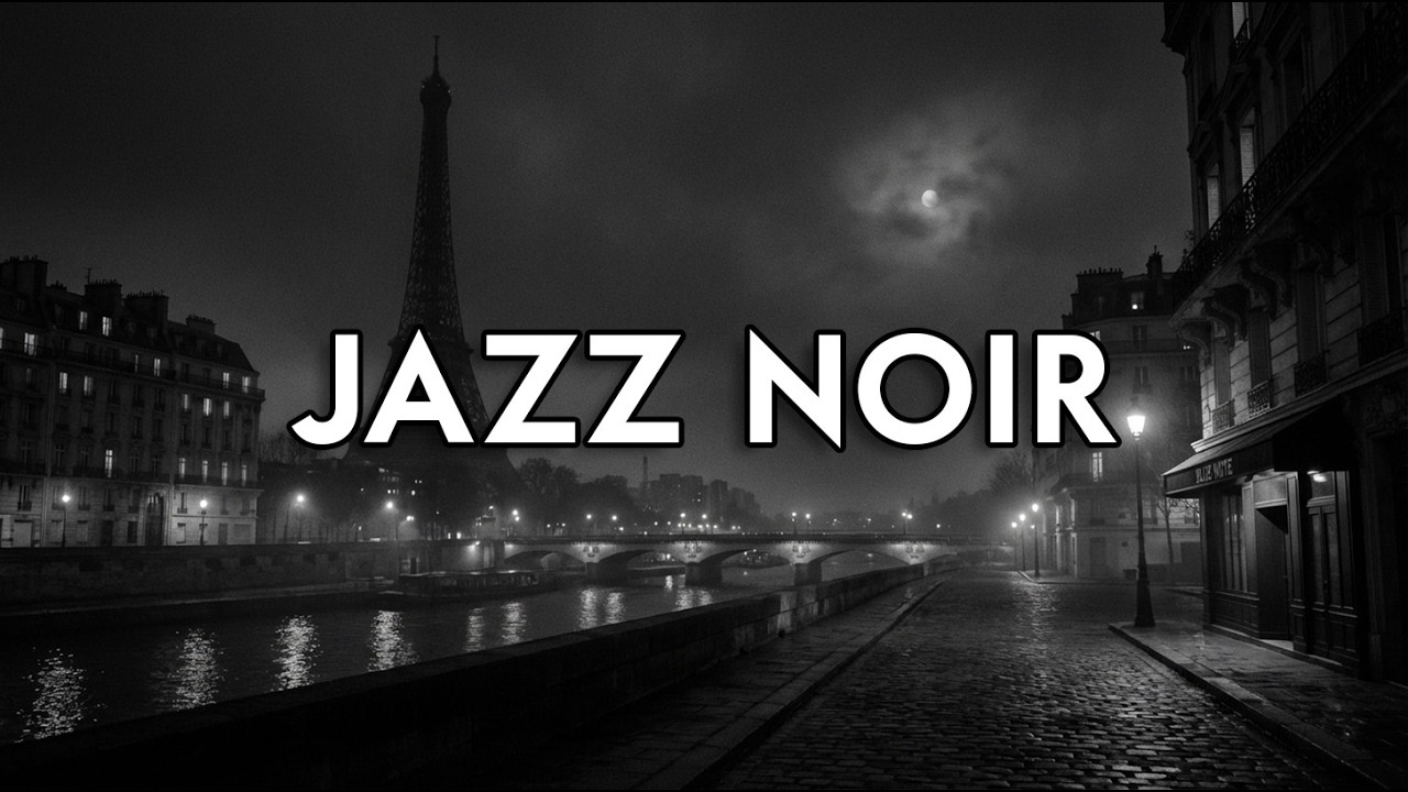 Midnight Noir Jazz | Dark Jazz Music for Deep Focus & Mood