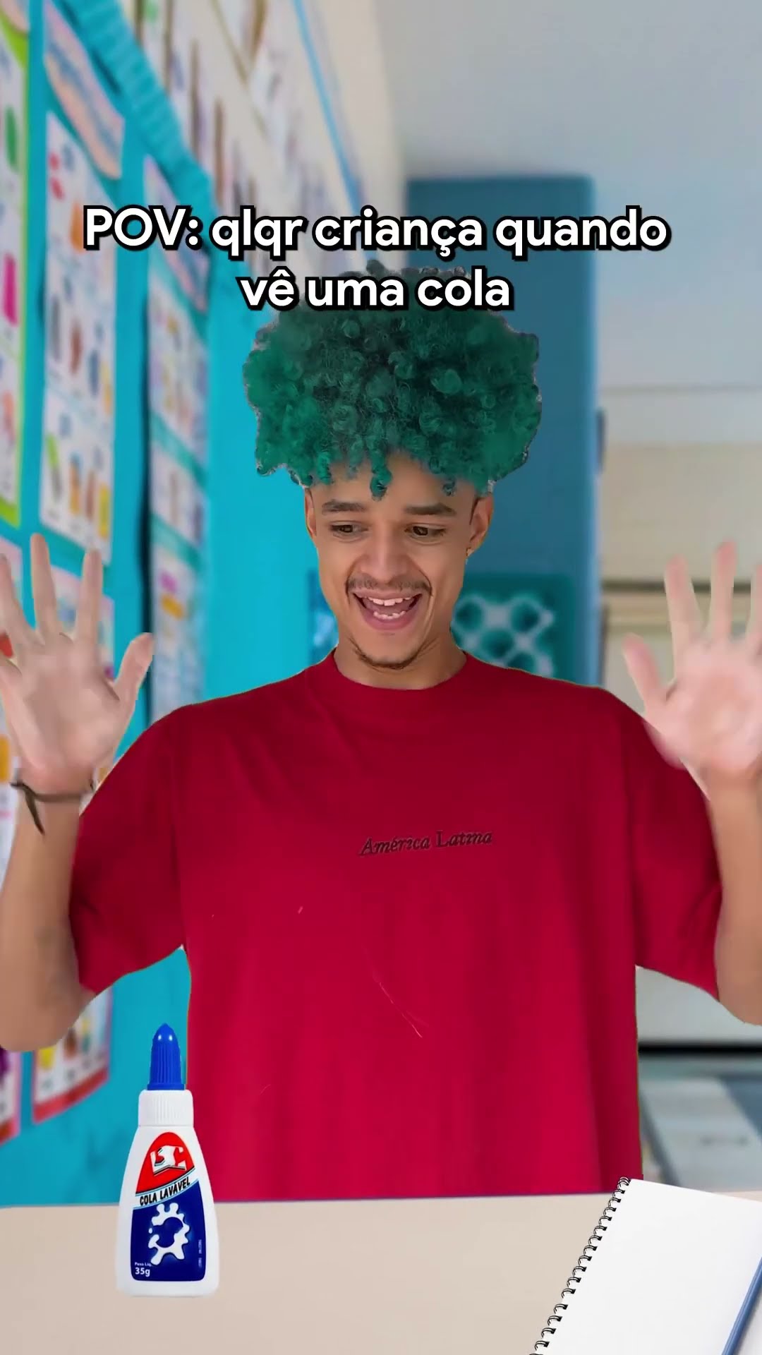 QUANDO VOCÊ ACHA UMA COLA