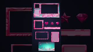 Sweet Candy Christmas Stream Overlay Modular Design For Streamers