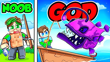 Going From NOOB to PRO in Roblox FISCH
