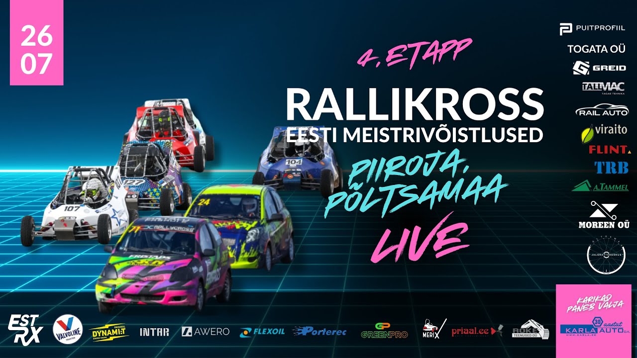 PIIROJA RX finaalsõidud / 26.07 - Eesti meistrivõistlused rallikrossis 2025