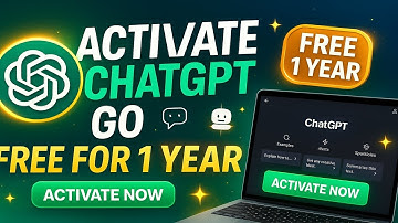 🎁 Get ChatGPT Go Free for 1 Year – Full Step-by-Step Tutorial (No Payment Needed)