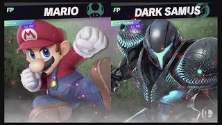 Super Smash Bros Ultimate Amiibo Fights  – 1pm Poll Mario vs Dark Samus