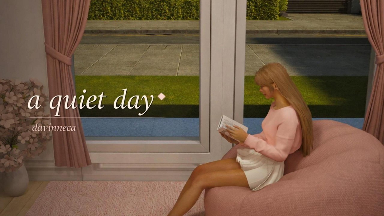 a quiet day in my life — morning runs, good books & fireplace evenings 🌸 | inZOI Vlog