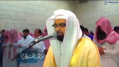 بكاء شديد وأداء عالي من سوره ق لشيخ ناصر القطامي تراويح 1436