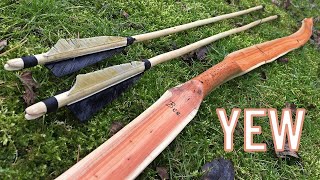 Branch Bow Building  A Yew Selfbow