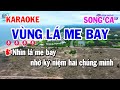 Karaoke Vùng Lá Me Bay || Nhạc Sống Song Ca || Karaoke Đồng Sen