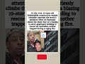He Climbed 19 Stories to Save His Mother from a Blazing Fire! 🧗‍♂️🔥 ​#shorts #viral #trending #fyp