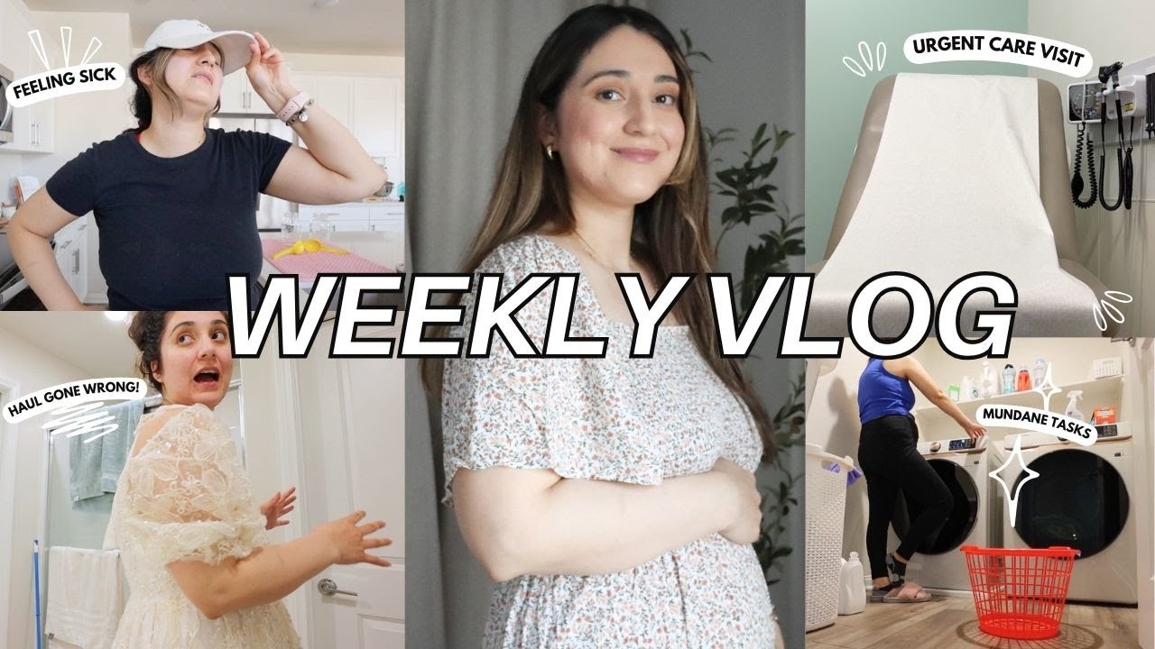 PREGNANCY DAYS feeling sick, pregnancy symptoms, clothing hauls, cooking, workout, second trimester