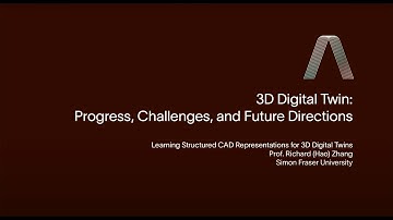 3D Digital Twin Workshop CVPR 2025: Learning Structured CAD Representations for 3D Digital Twins