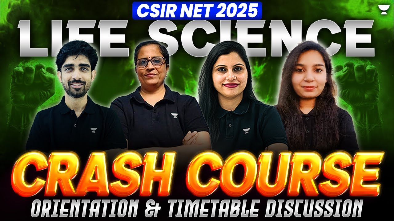 CSIR NET Life Science June 2025 | Crash Course for CSIR NET June 2025 ...
