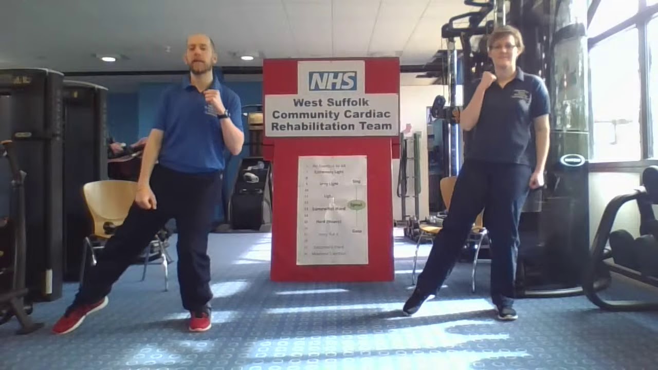 West Suffolk Community Cardiac Rehabilitation Group Live Stream - Friday 24th April 2020