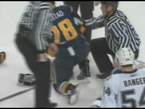 Ryan Craig vs Paul Gaustad Dec 10, 2008