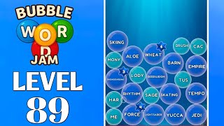 Bubble Word Jam Level 89 Full Walkthrough Solution screenshot 3
