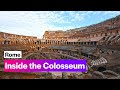 Inside the colosseum  romes most iconic landmark