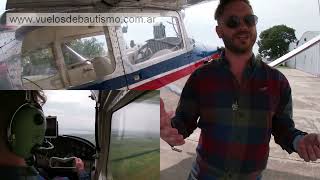 🎥 Testimonio real: ¡Un día como copiloto de avioneta! 🛩️ Viví la emoción de ser copiloto por un día