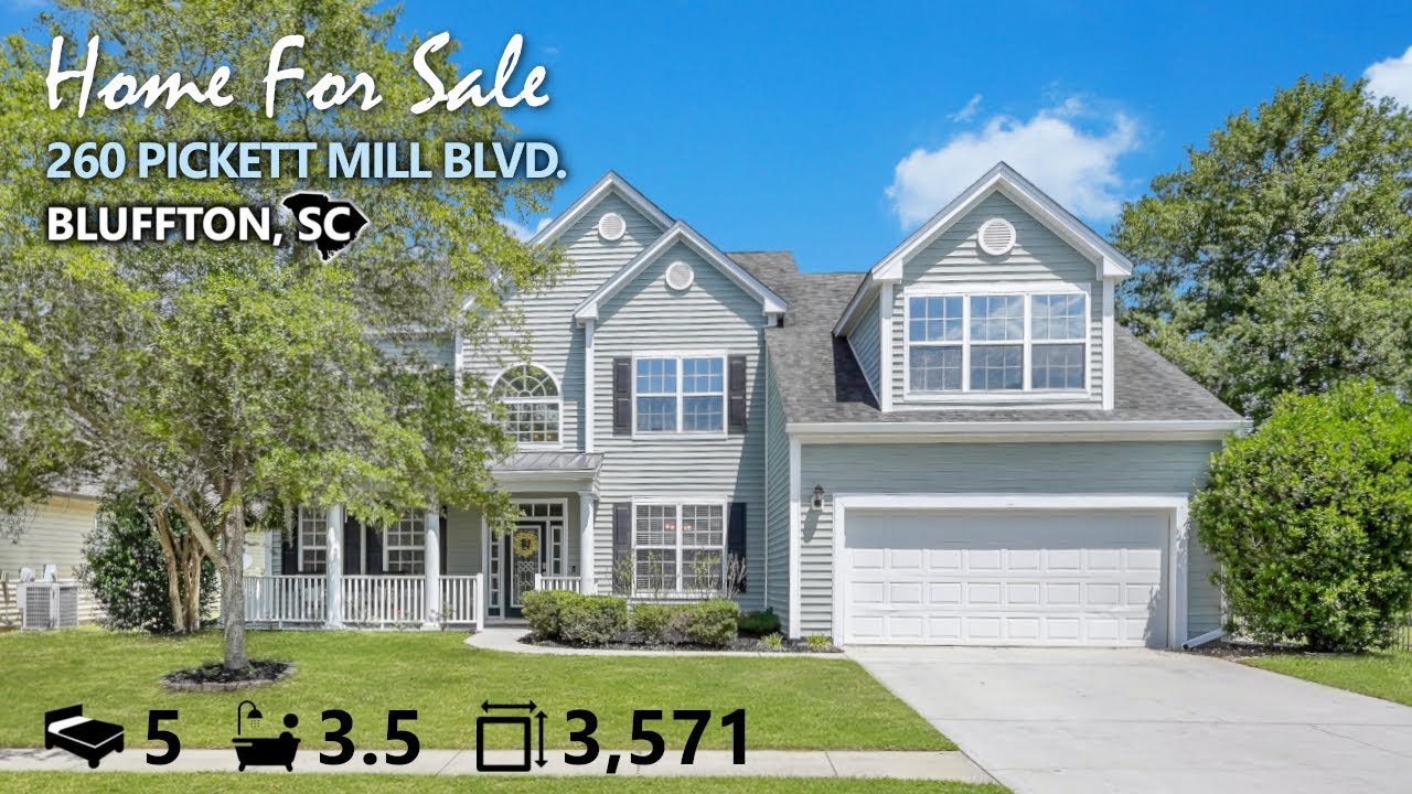 260 Pickett Mill Blvd, Bluffton, SC Video Walkthrough YouTube