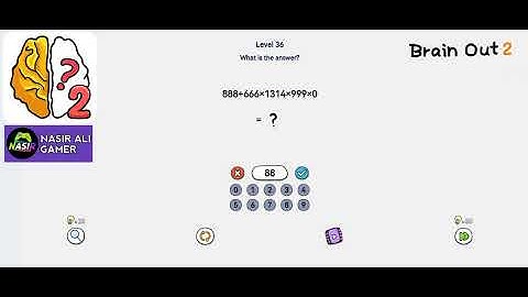 Brain Out 2 Level 36 Walkthrough Solution