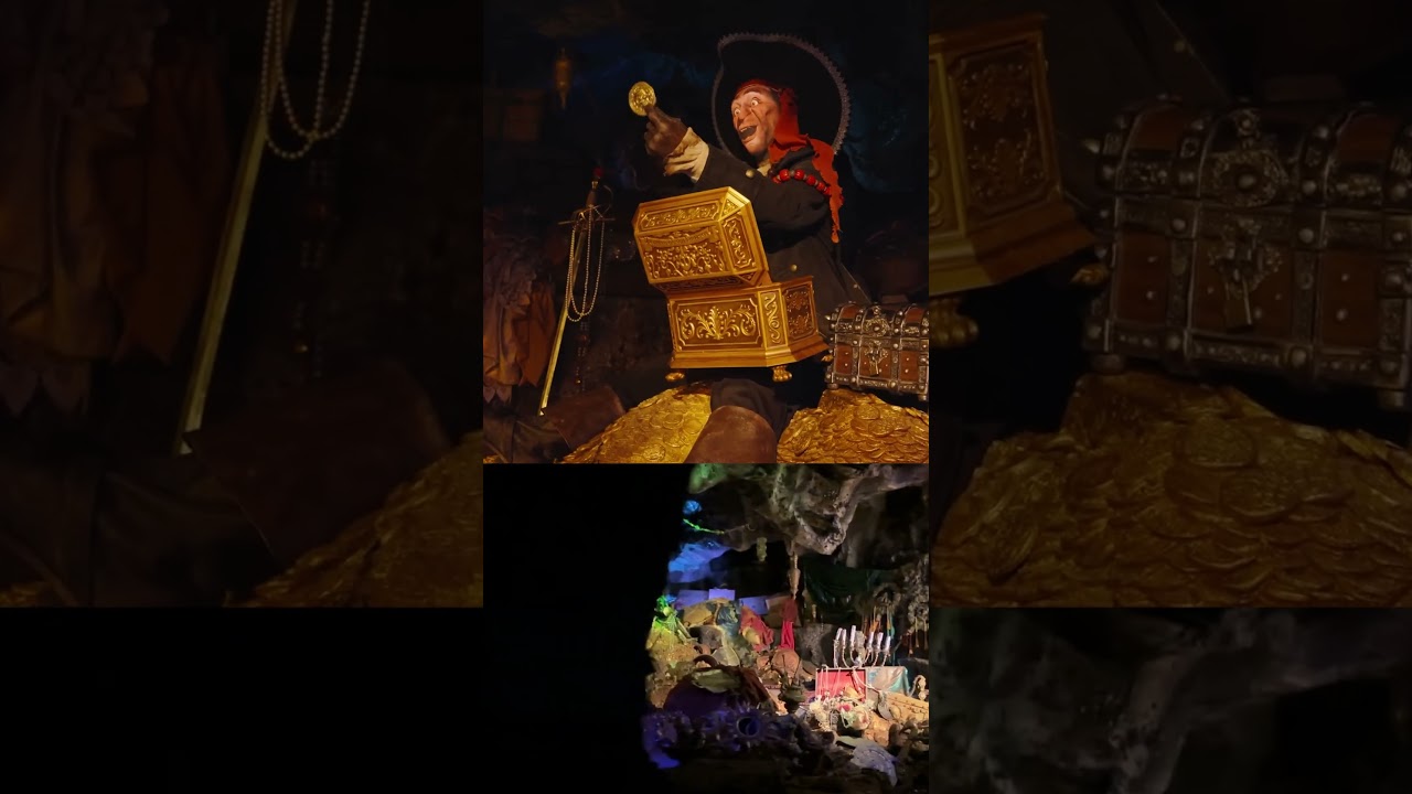 New Pirate Audio-Animatronic on Pirates of the Caribbean!