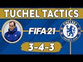 Recreate Thomas Tuchel's Chelsea Tactics in FIFA 21 | Custom Tactics Explained