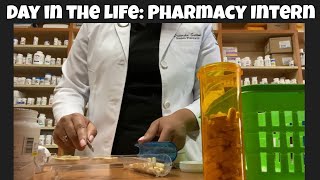 Day in the Life of a Pharmacy Intern/ Technician | ASMR segment | Retail Setting | IPPE Rotation